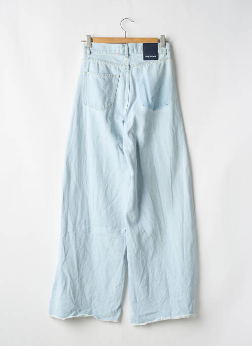 Blugi cu croială evazată albastru IMPREVU femeie