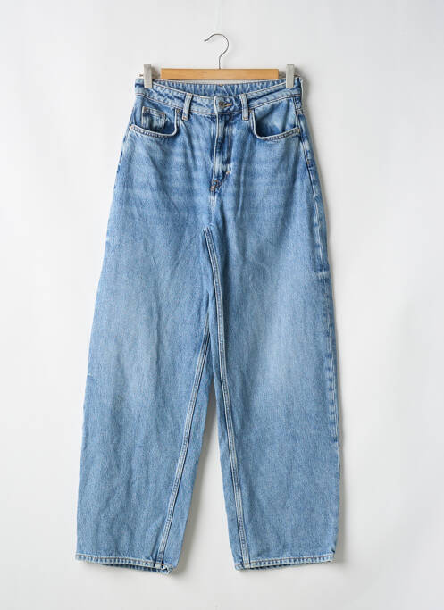 Blugi cu croială largă albastru SANS MARQUE femeie