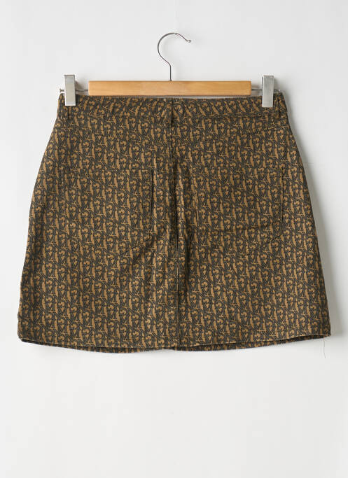 Fustă scurtă maro MANGO femeie