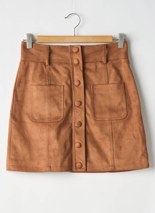 Fustă scurtă maro GARANCE femeie