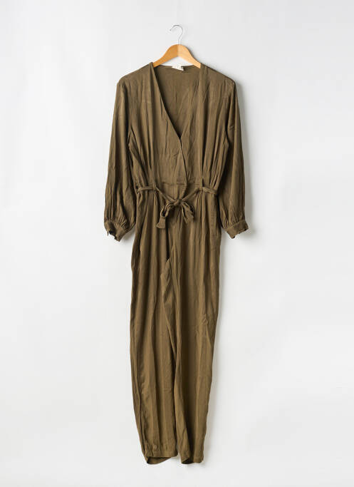 Salopetă-pantalon verde BELAIR femeie