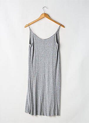 Rochie midi fără mâneci fără mâneci gri AMERICAN VINTAGE femeie