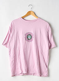 Tricou croială dreaptă mâneci scurte roz BILLABONG homme