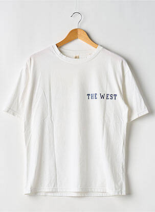 Tricou alb QUIA PA bărbat