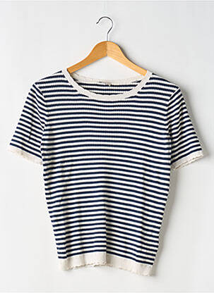 Tricou albastru CYRILLUS femeie