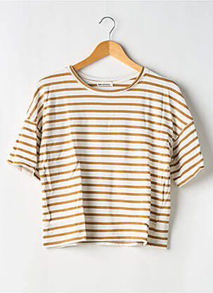 Tricou alb CAMAIEU femeie