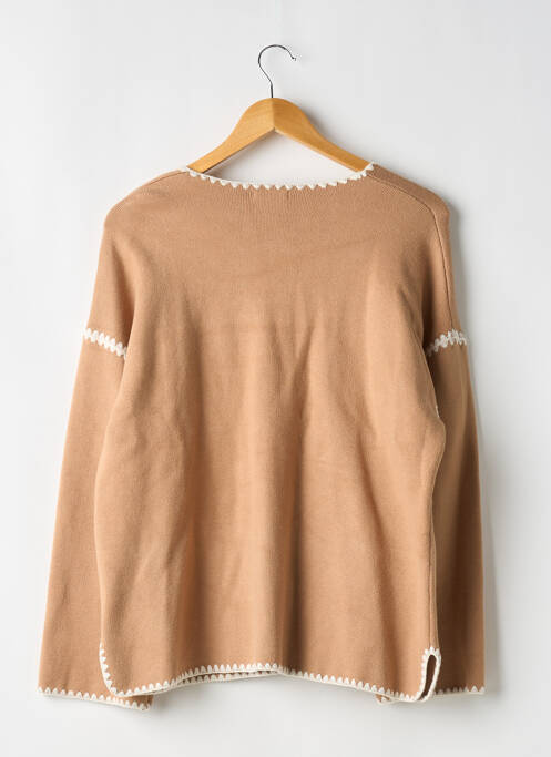 Vestă cu mâneci lungi maro LILI & LALA femeie