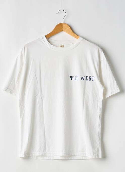 Tricou alb QUIA PA bărbat