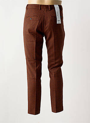 Pantalon slim închidere cu fermoar sub clapetă cu nasturi portocaliu SCOTCH & SODA bărbat