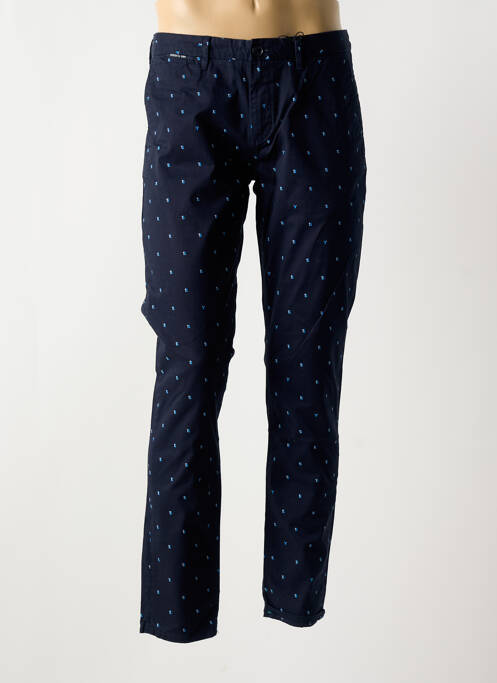Pantalon drept albastru SCOTCH & SODA bărbat
