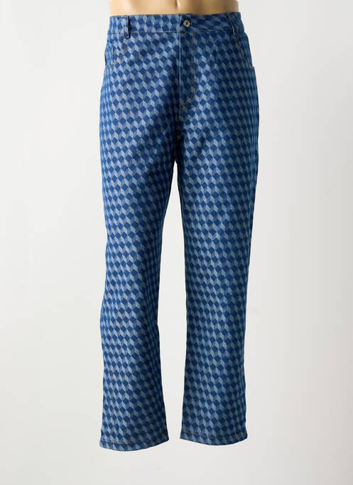 Blugi cu croială dreaptă albastru FRILIVIN bărbat