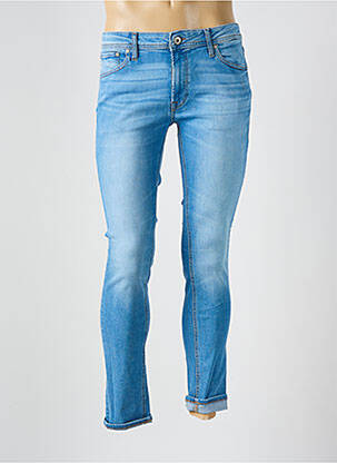 Blugi skinny elasticitate mărime normală albastru JACK & JONES bărbat