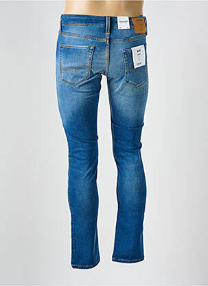 Blugi cu croială slim elasticitate mărime normală albastru JACK & JONES bărbat