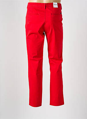Pantalon chino elasticitate mărime normală roșu JACK & JONES bărbat