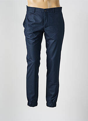 Pantalon slim elasticitate mărime normală albastru JACK & JONES bărbat