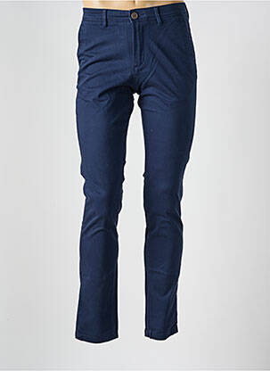 Pantalon chino elasticitate mărime normală albastru JACK & JONES bărbat