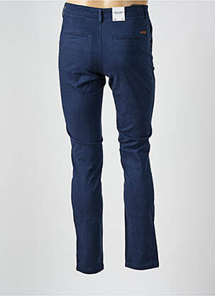 Pantalon chino elasticitate mărime normală albastru JACK & JONES bărbat