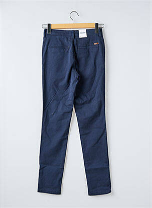 Pantalon chino elasticitate mărime normală albastru JACK & JONES bărbat