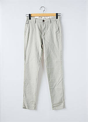 Pantalon chino elasticitate mărime normală gri JACK & JONES bărbat