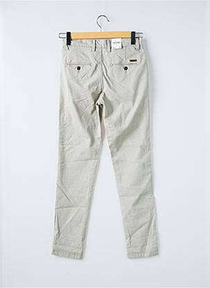 Pantalon chino elasticitate mărime normală gri JACK & JONES bărbat