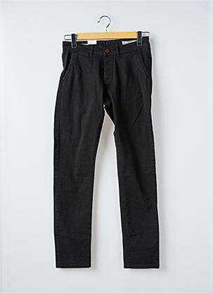Pantalon chino elasticitate mărime normală negru JACK & JONES bărbat
