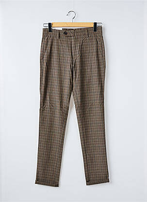Pantalon chino elasticitate mărime normală maro JACK & JONES bărbat