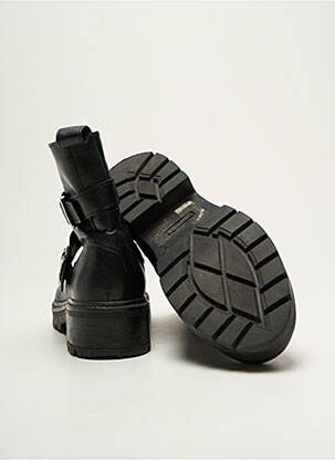 Botine/ghete material neted toc plat până la 3 cm negru SAN MARINA femeie