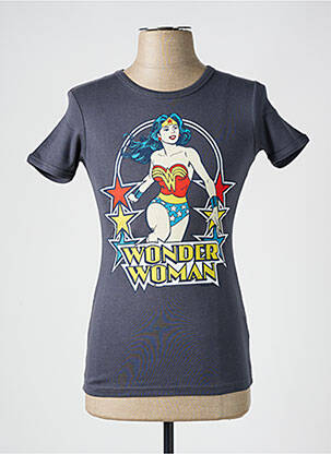 Tricou gri LOGOSHIRT femeie