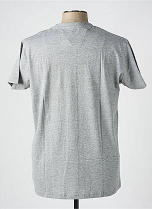 Tricou elasticitate mâneci scurte gri RETRO ORIGIN bărbat