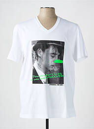Tricou elasticitate mâneci scurte alb SPHARELL homme