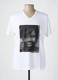 Tricou elasticitate mâneci scurte alb SPHARELL homme