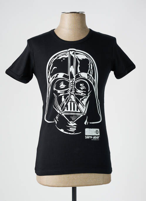 Tricou negru LOGOSHIRT bărbat