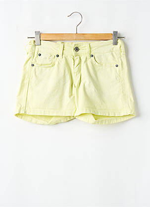 Șort elasticitate mărime reglabilă galben PEPE JEANS fată