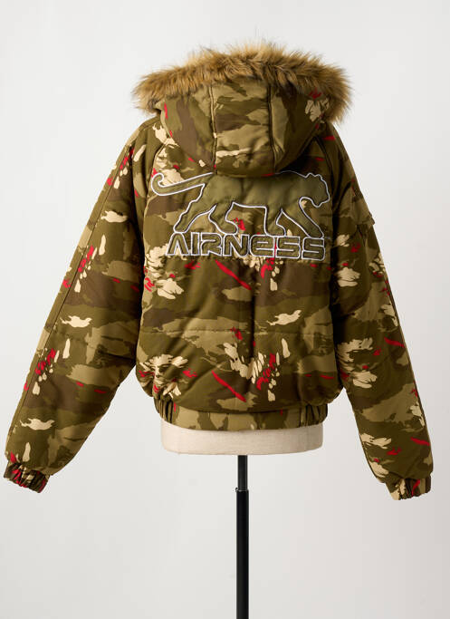 Geacă matlasată verde AIRNESS femeie