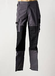 Pantalon drept croială dreaptă gri KIPLAY bărbat