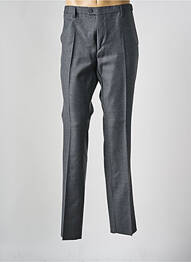 Pantalon chino țesătură melanj mărime normală gri PIERRE D'ARLANC bărbat