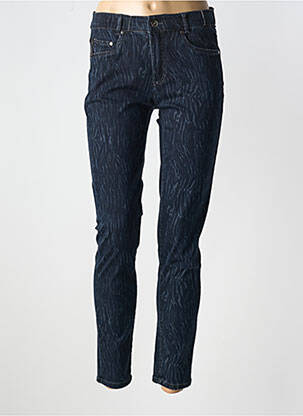 Blugi cu croială slim albastru ANNA MONTANA femeie