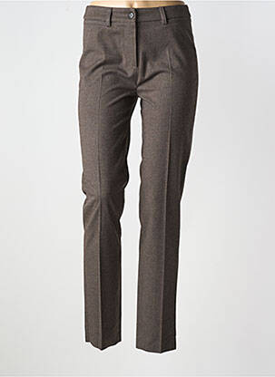 Pantalon slim maro ANNA MONTANA femeie