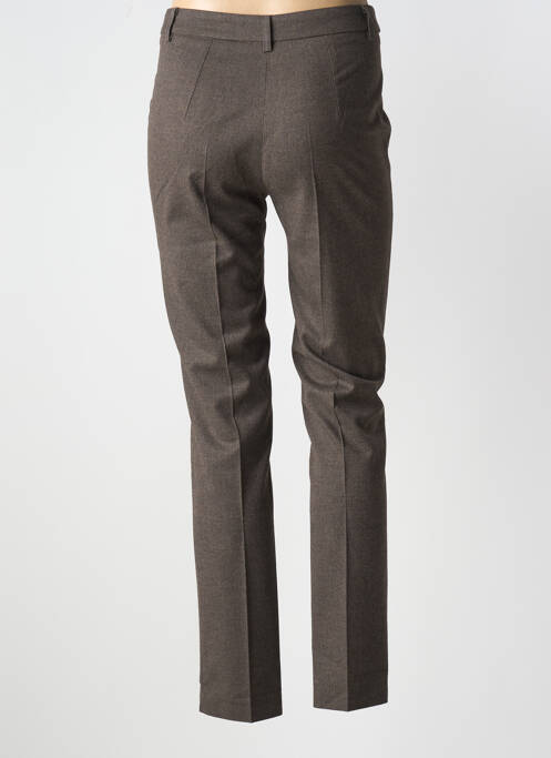 Pantalon slim maro ANNA MONTANA femeie