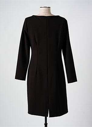 Rochie midi mâneci lungi mâneci lungi negru EVALINKA femeie
