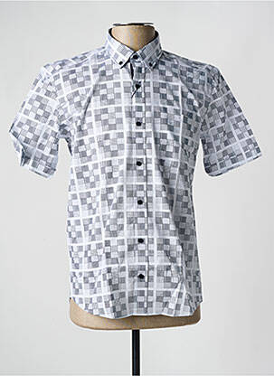 Cămașă cu mâneci scurte alb CAP 10 TEN bărbat