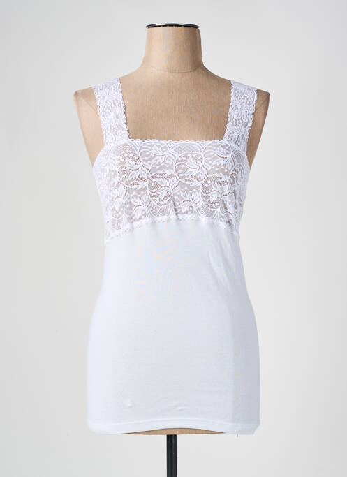 Top alb CON-TA femeie