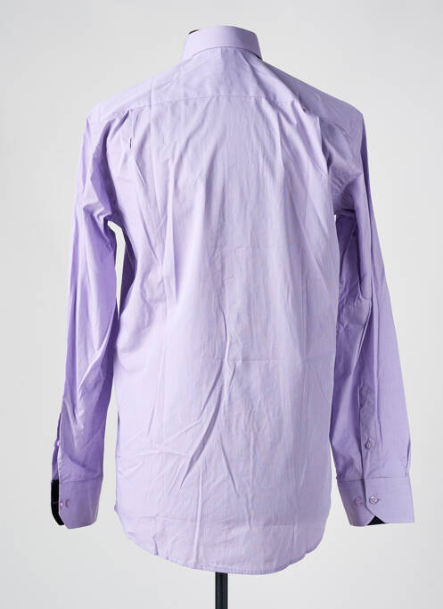 Cămașă cu mâneci lungi violet LOUIS VICTOR bărbat