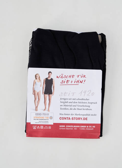 Top/Caraco negru CON-TA femeie