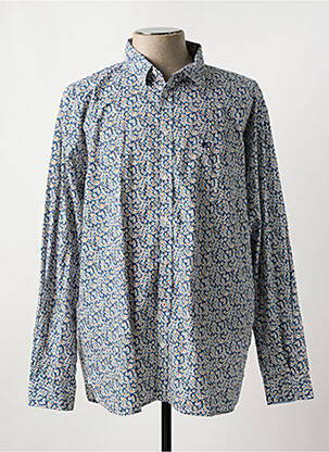 Cămașă cu mâneci lungi albastru SERGE BLANCO bărbat