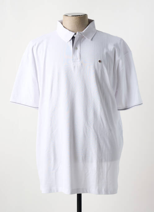 Polo alb SERGE BLANCO bărbat