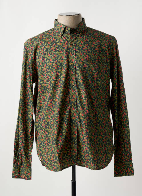 Cămașă cu mâneci lungi verde SERGE BLANCO bărbat