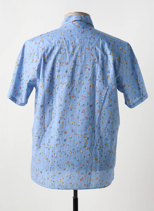 Cămașă cu mâneci scurte albastru SERGE BLANCO bărbat