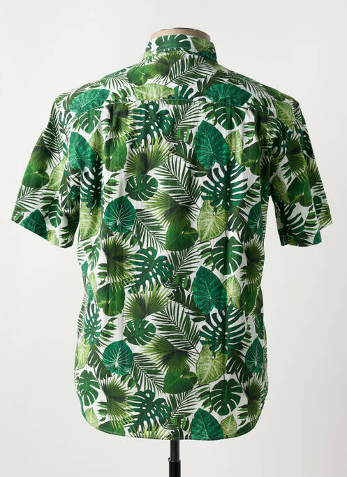 Cămașă cu mâneci scurte verde SERGE BLANCO bărbat