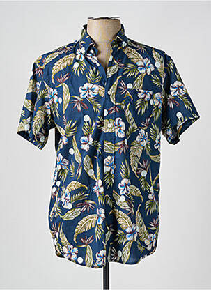 Cămașă cu mâneci scurte albastru SERGE BLANCO bărbat